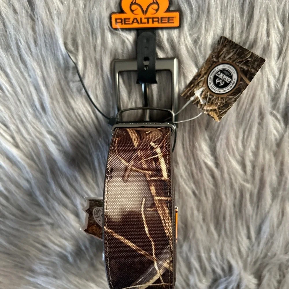 Realtree Camo Belt Mens Size‎ XL 42-44 Camouflage Reversible Belts